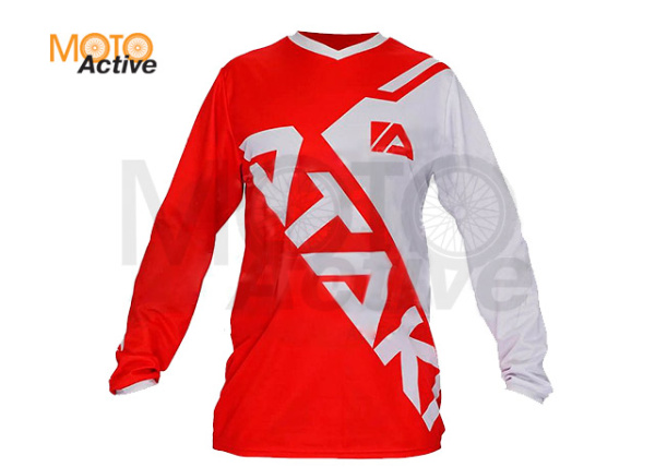 Джерси ATAKI Impact красная/белая